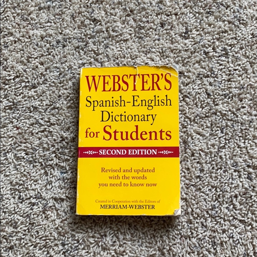 used spanish-english dictionary